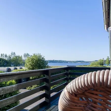 Idyllisk Lille Hus Taet Pa Strand, Skov Og By 科灵